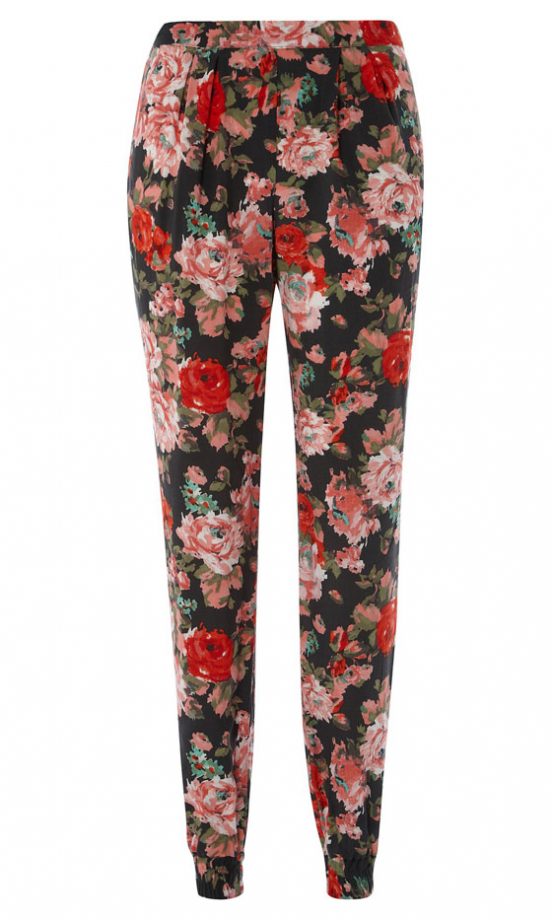 George Floral Trousers, £12