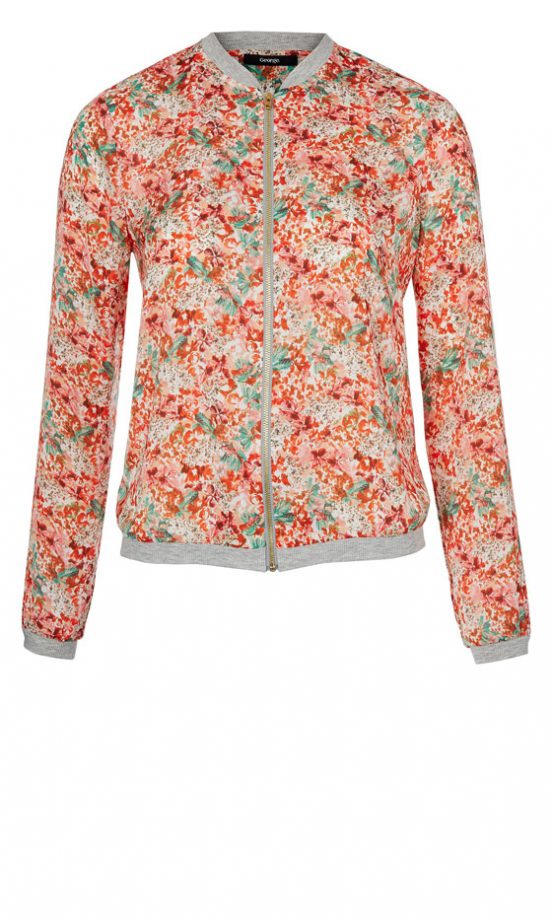 George Floral Bomber Jacket, £16