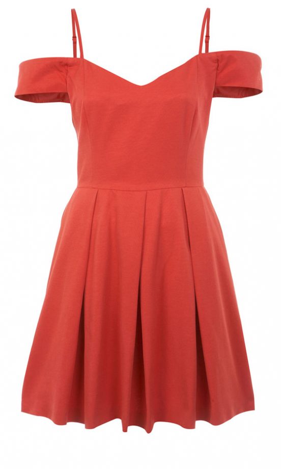 Miss Selfridge Red Dress, £45
