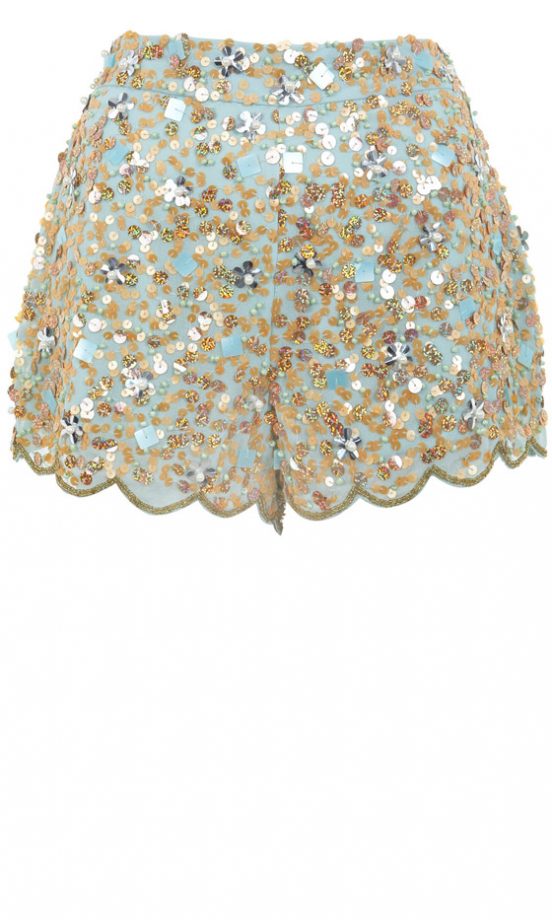 Miss Selfridge Embellished Shorts, £48