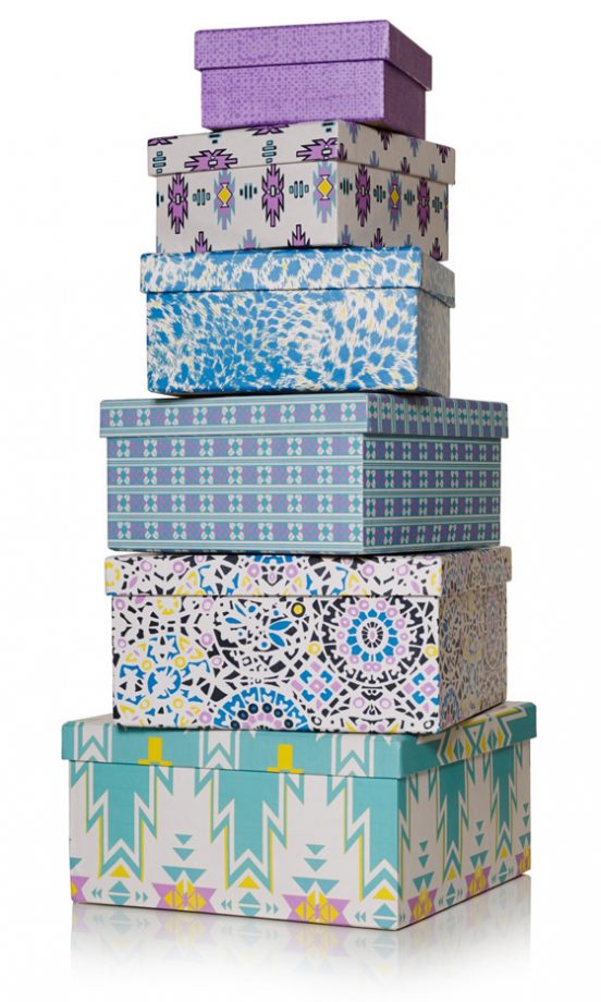 Oliver Bonas Print Storage Boxes, £4 to £14