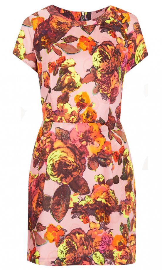 Topshop Autumn Floral Print Dress, £48