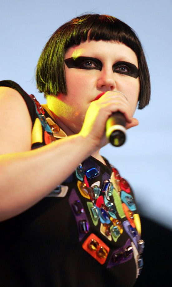 Beth Ditto At Coachella Festival, 2010