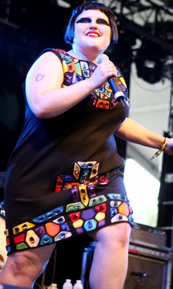 Beth Ditto At Coachella Festival, 2010
