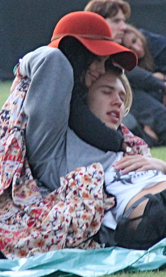 Vanessa Hudgens And Austin Butler At Coachella Festival, 2012