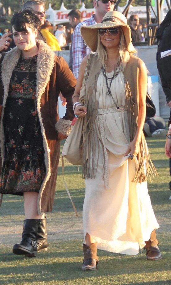 Stacy Ferguson (Fergie) At Coachella Festival, 2012