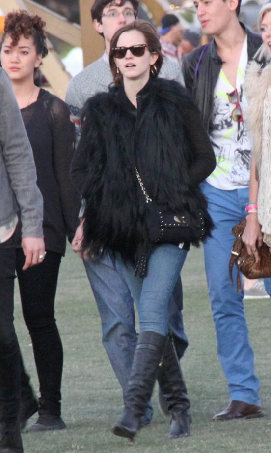 Emma Watson At Coachella Festival, 2012