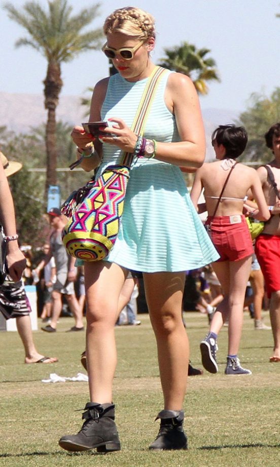 Busy Philipps At Coachella Festival, 2012