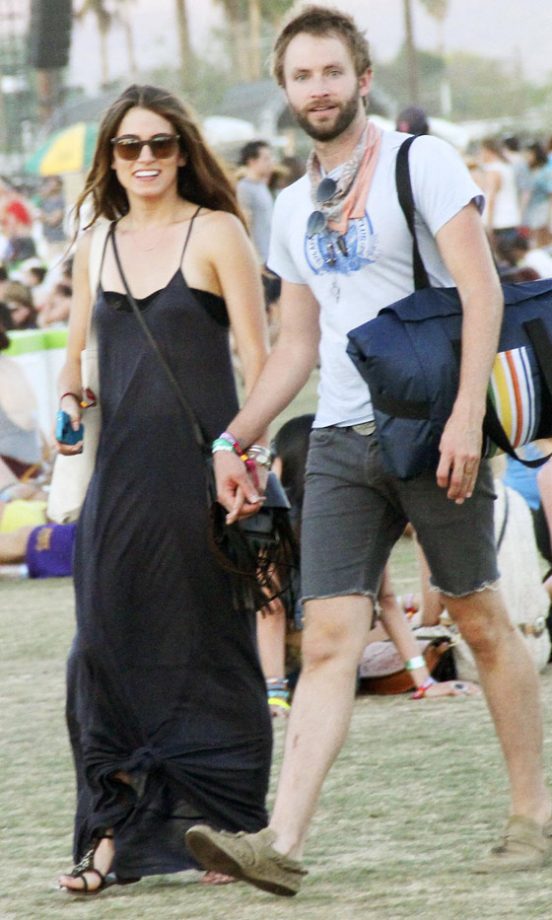 Nikki Reed and Her Boyfriend At Coachella Festival, 2012