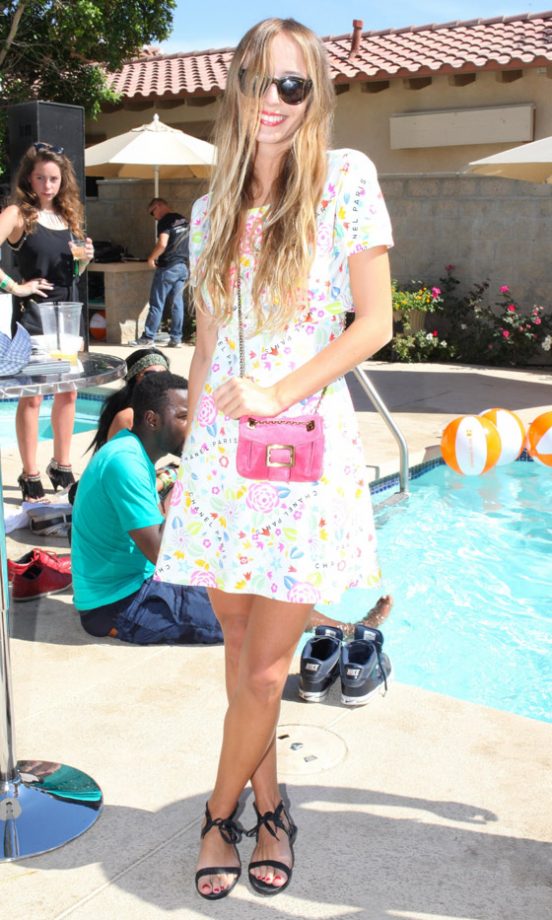 Harley Viera Newton At Coachella, 2013