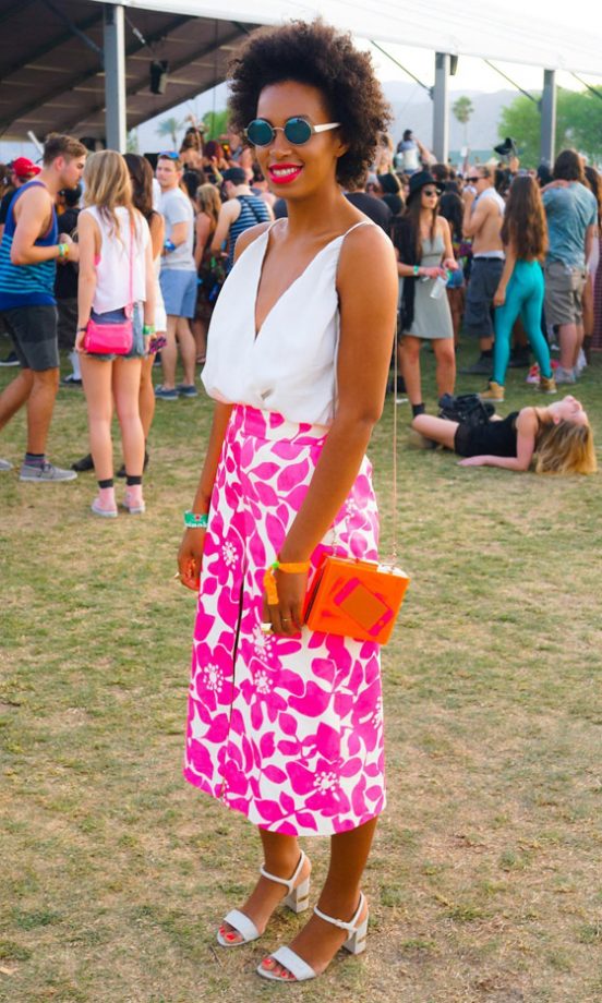 Solange Knowles At Coachella Festival, 2013