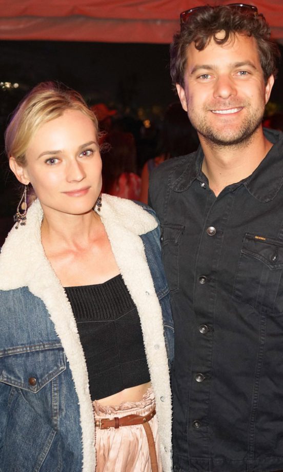 Diane Kruger And Joshua Jackson At Coachella Festival, 2013