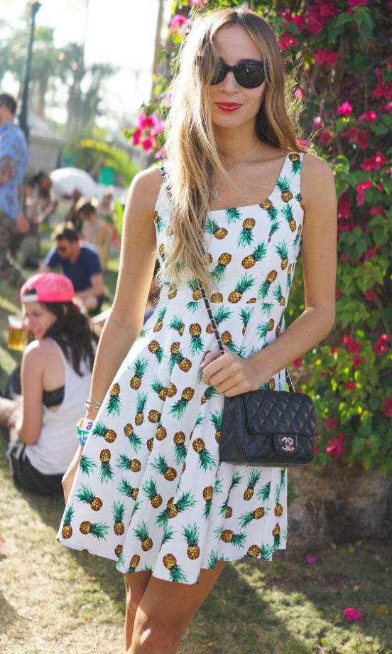 Harley Viera Newton At Coachella Festival, 2013