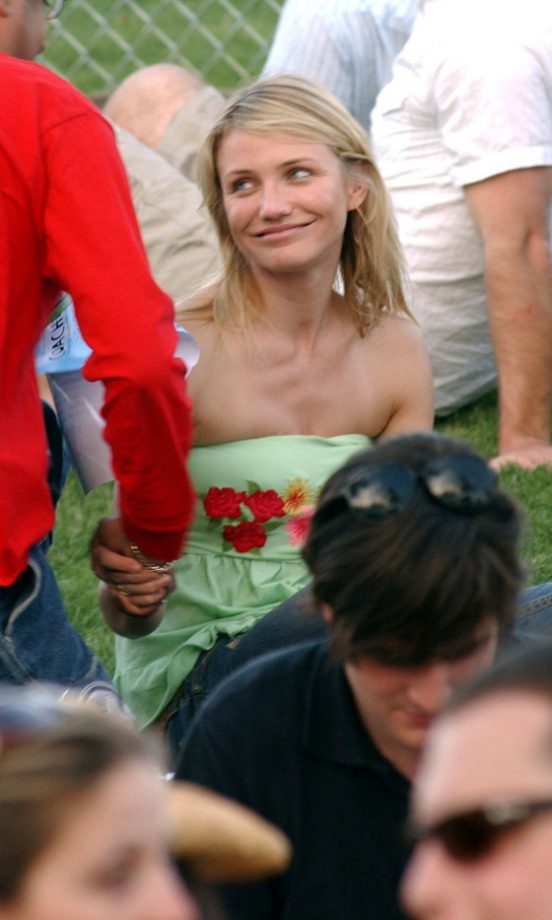 Cameron Diaz At Coachella Festival, 2005