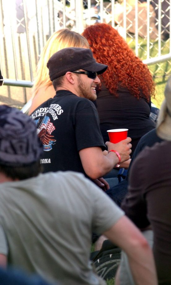 Justin Timberlake At Coachella Festival, 2005