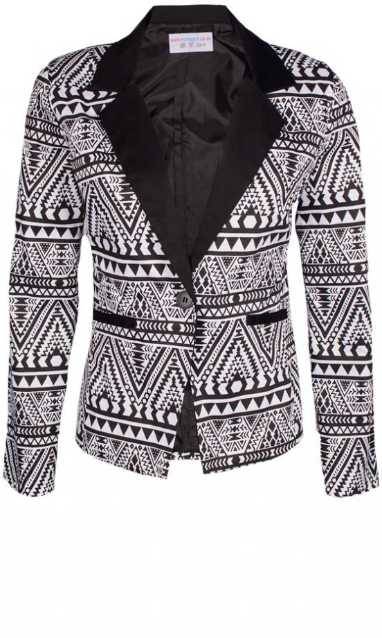 Daisystreet.co.uk Printed Blazer, £24.99