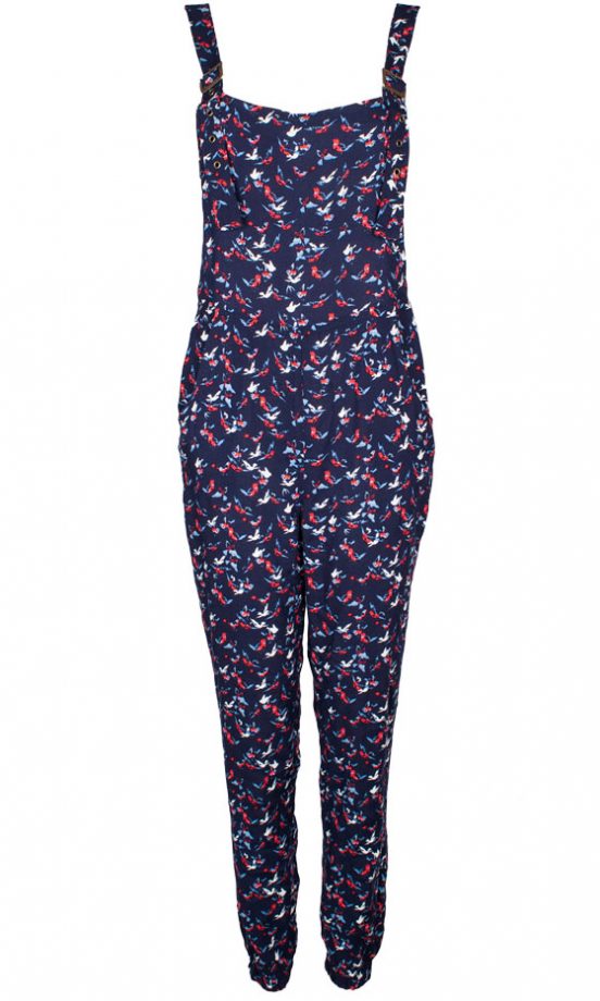 Daisystreet.co.uk Bird Print Dungarees, £24.99