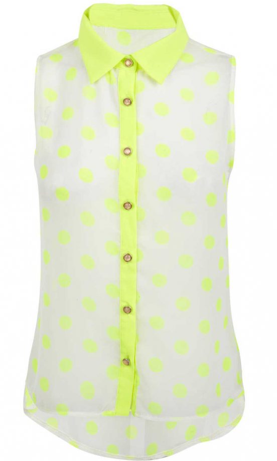 Fashion Union Dot Blouse, £20