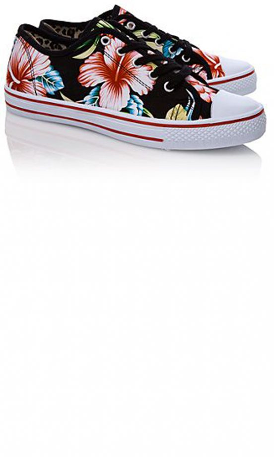 George Floral Trainers, £8