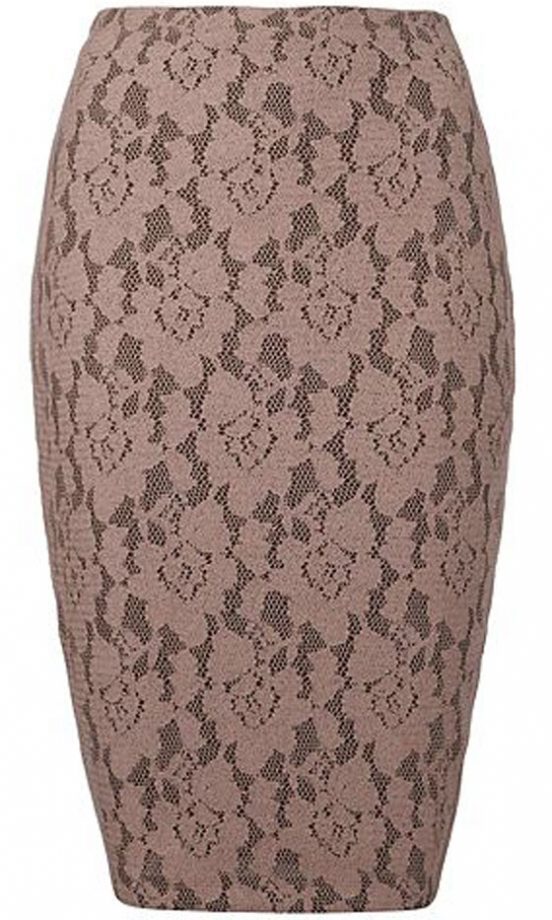 George At Asda Lace Pencil Skirt, £12