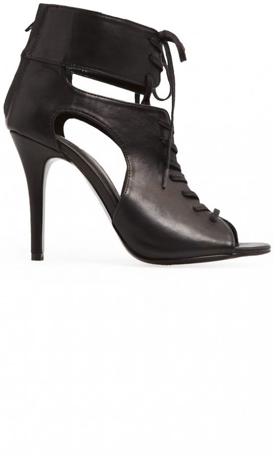 Mango Leather Heels, £59.99