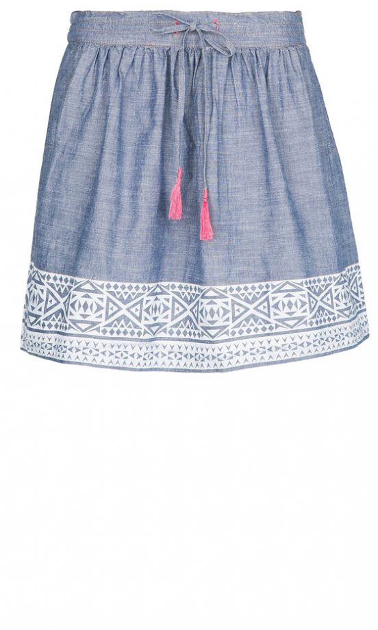 Mango Lace Trim Skirt £27.99