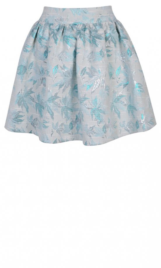 Miss Selfridge Metallic Skirt