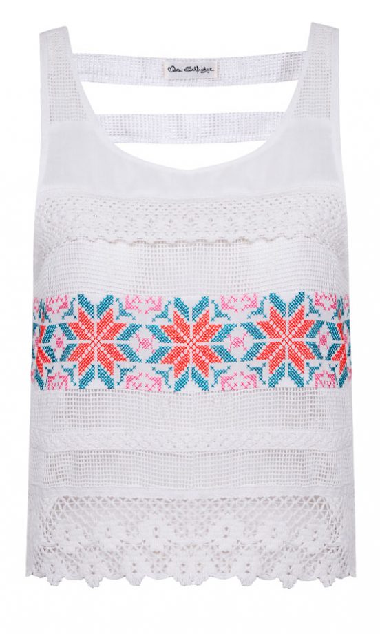 Miss Selfridge Crochet Top