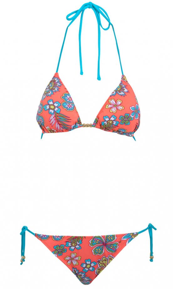 Miss Selfridge Printed Bikini