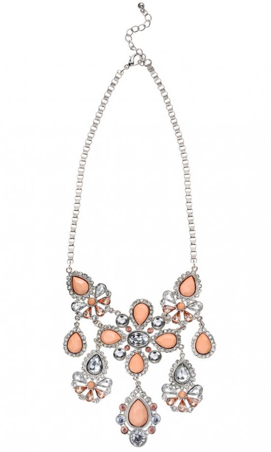 Miss Selfridge Jewelled Necklace
