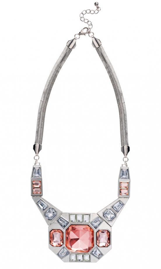 Miss Selfridge Jewelled Necklace