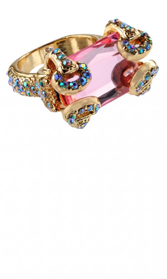 Miss Selfridge Jewelled Ring
