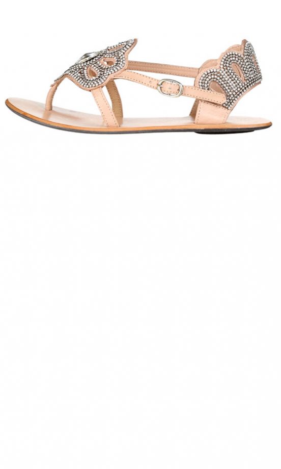 Miss Selfridge Beaded Sandals