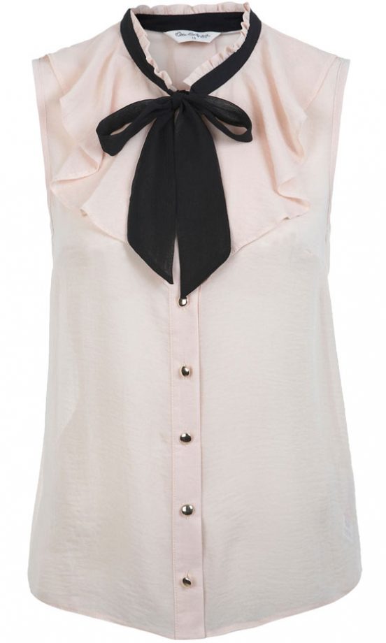 Miss Selfridge Pussy Bow Blouse, £30