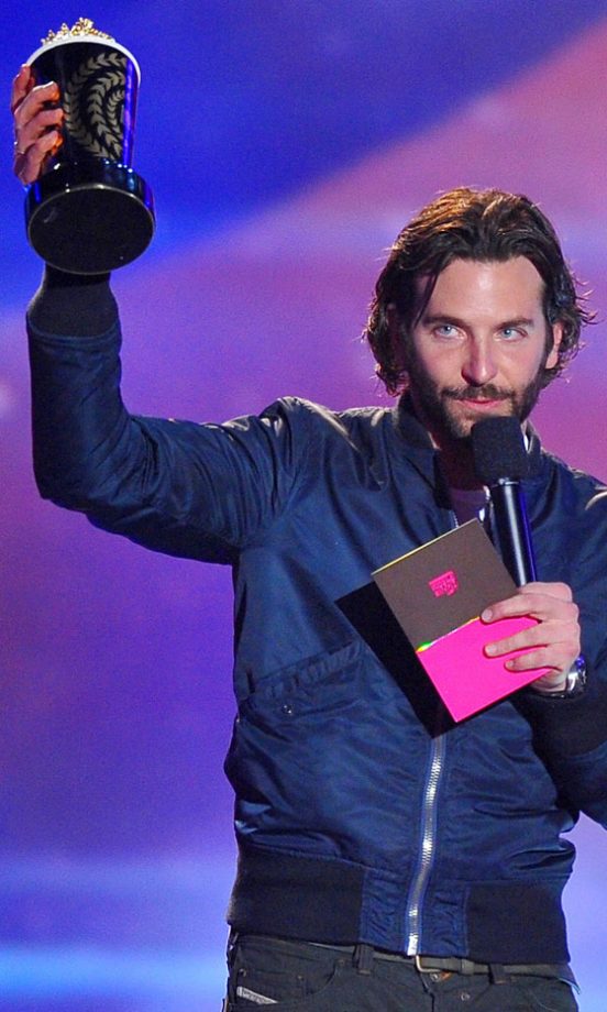 Bradley Cooper At The MTV Movie Awards, 2013