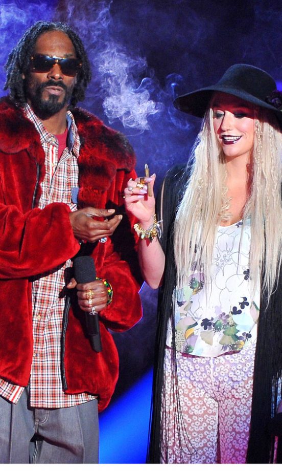 Snoop Lion And Kesha At The MTV Movie Awards, 2013