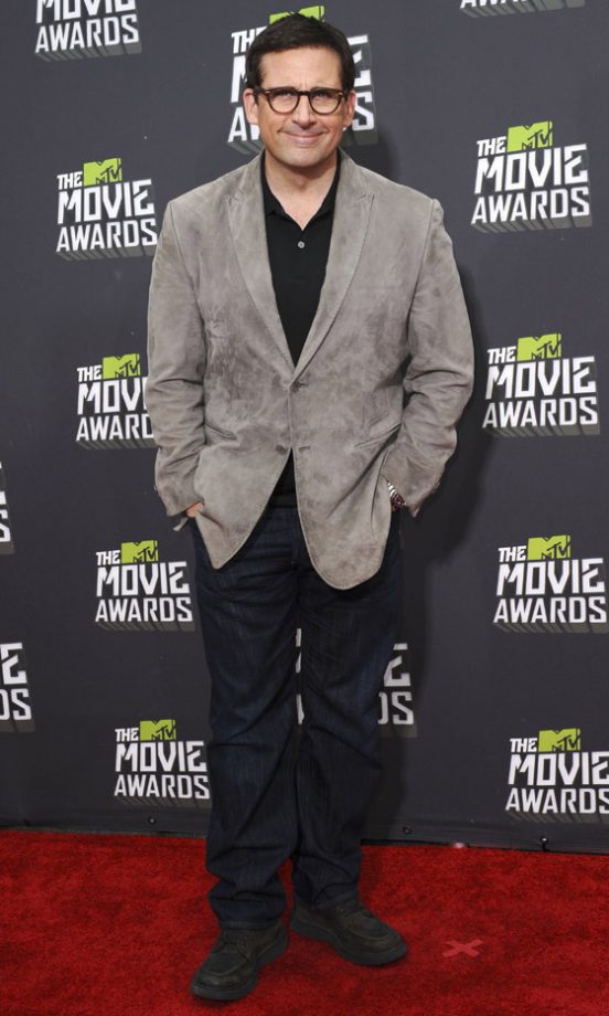 Steve Carell At The MTV Movie Awards, 2013