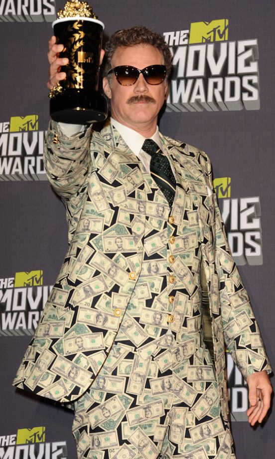 Will Ferrell At The MTV Movie Awards, 2013