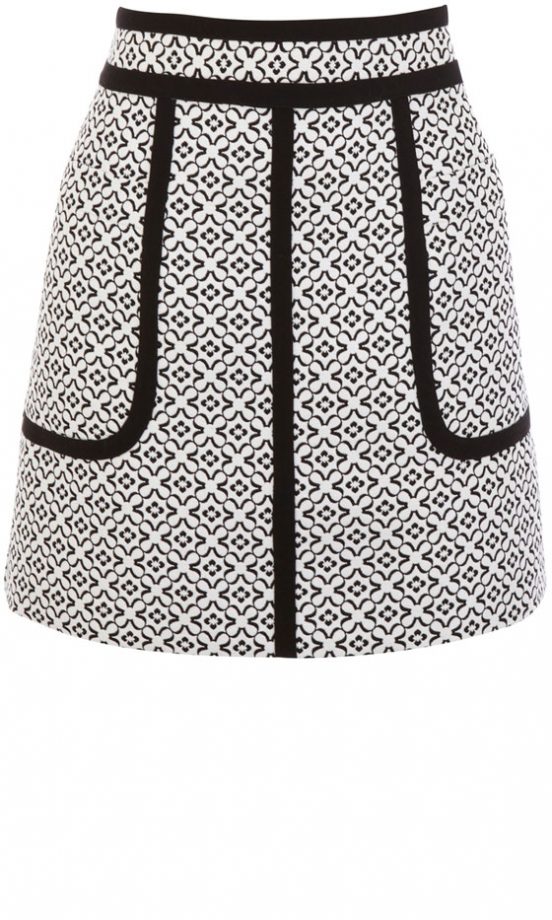 Oasis Jacquard Skirt, £35