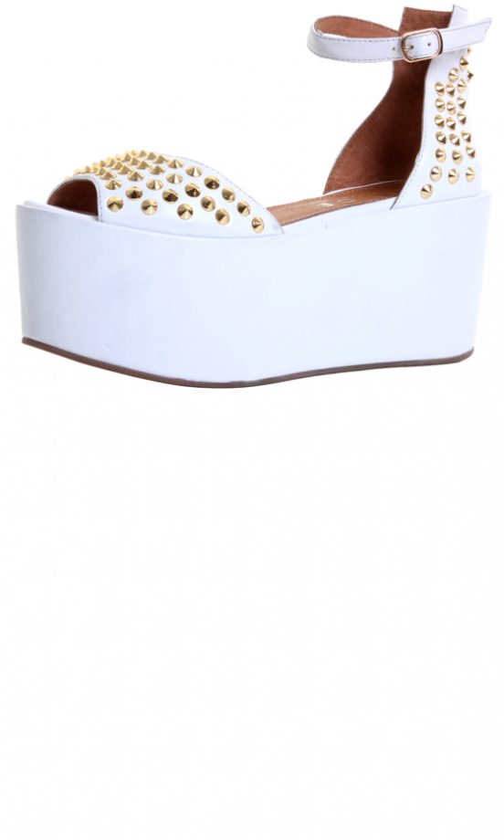 Office Flatform Stud Sandals, £60