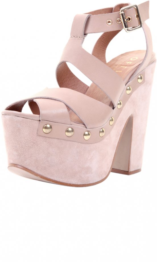 Office Pink Stud Sandal, £70