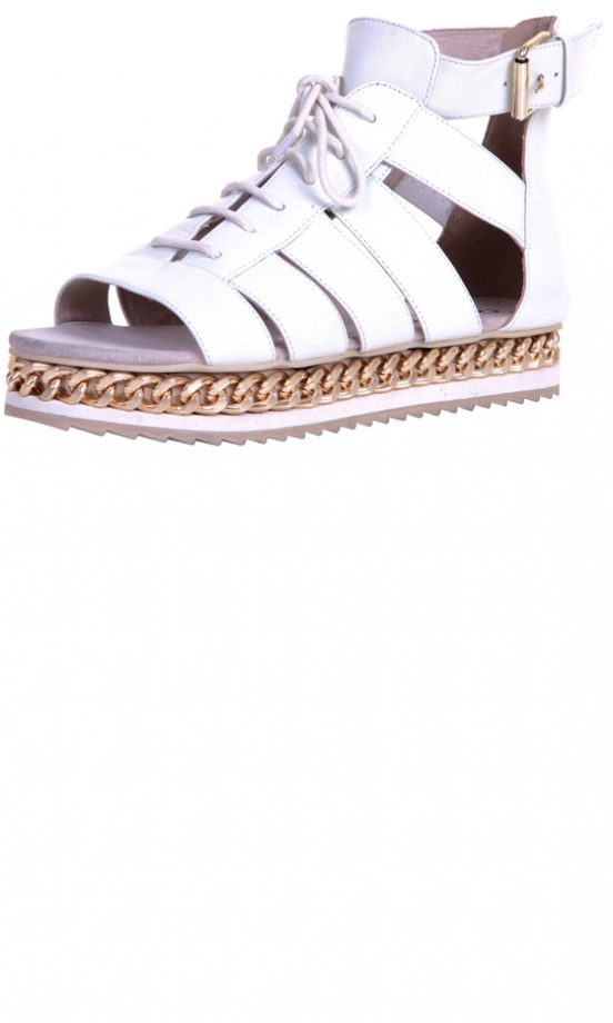 Office Flatform Chain Gladiator Sandal, £55