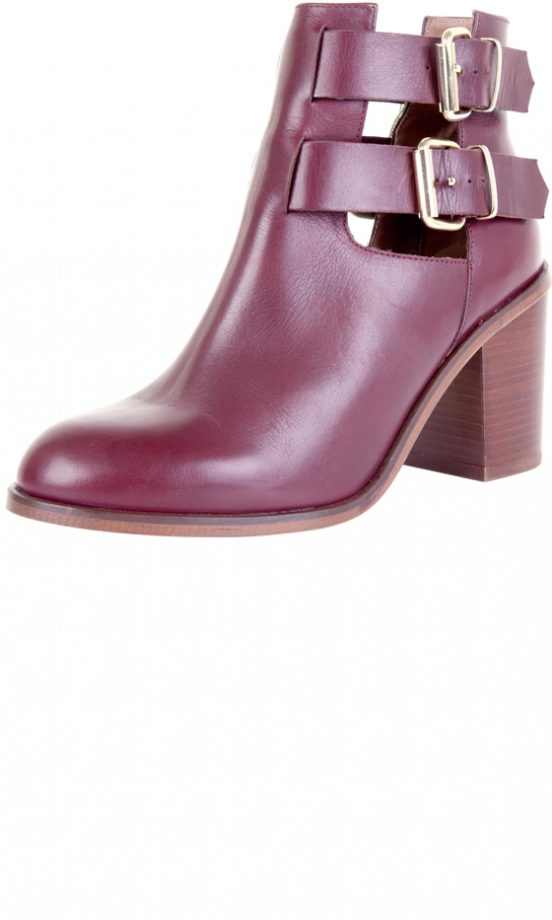 Office Red Cut-Out Boots, £85