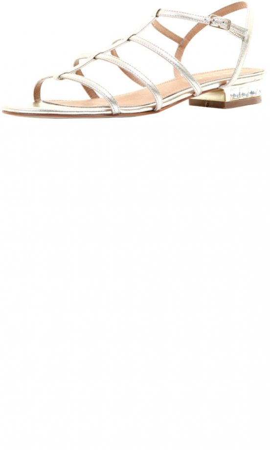 Office Gold Strap Sandals, £45
