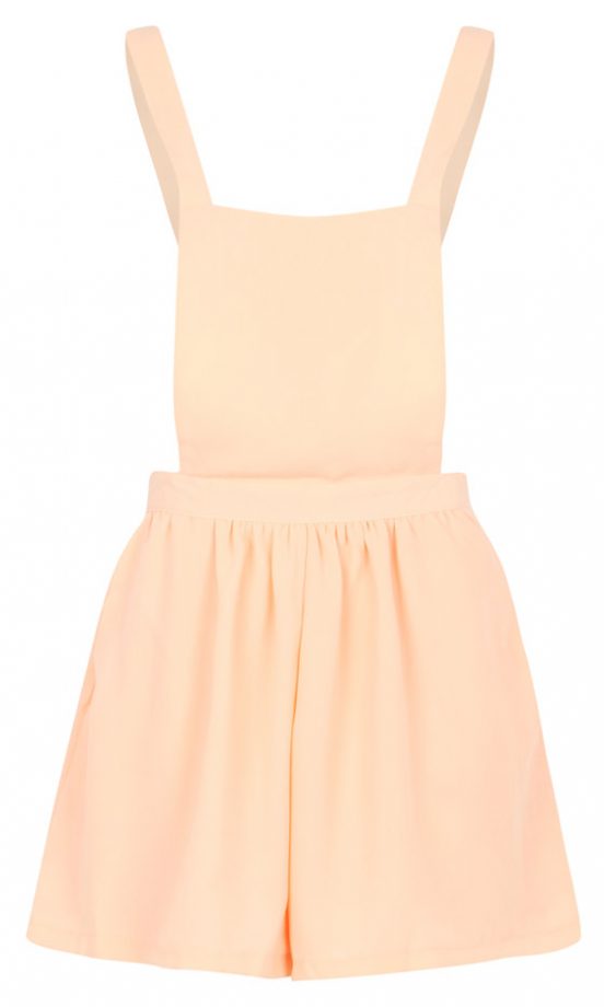 Missguided Cream Pinafore, £19.99