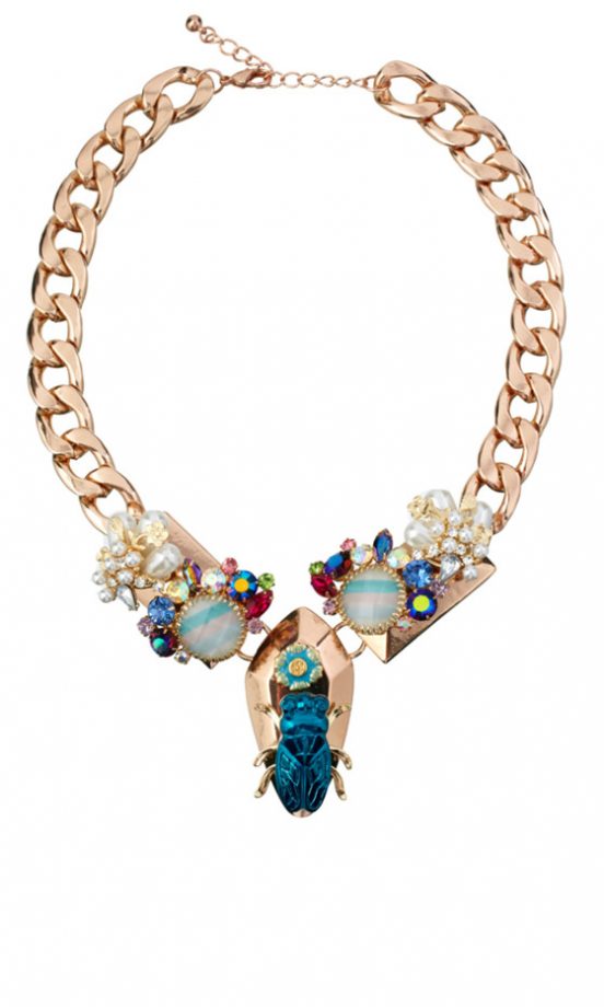 ASOS Bug Jewel Necklace, £40