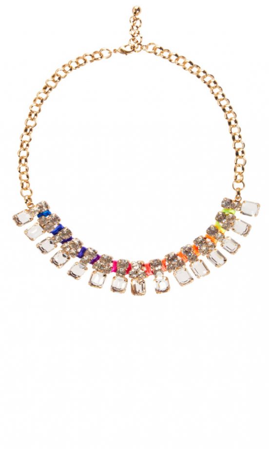 Flash Trash Girl Rainbow Necklace, £30