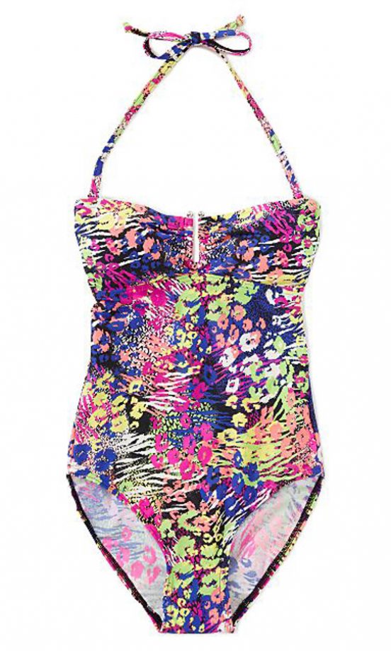 George Fluro Animal Print Swimsuit, £12