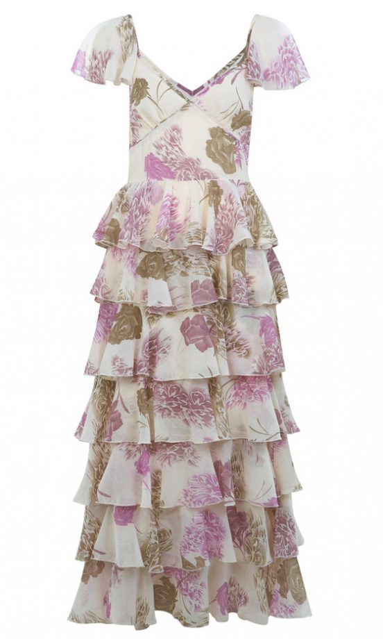 Miss Selfridge Tiered Maxi Dress, £55
