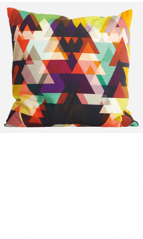 Oliver Bonas Geometric Print Cushion, £36